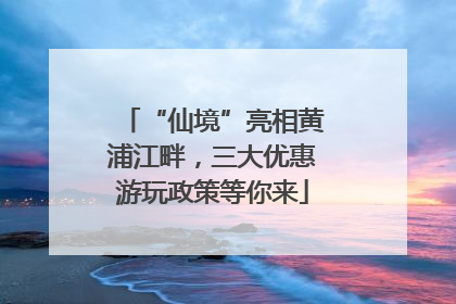 “仙境”亮相黄浦江畔，三大优惠游玩政策等你来