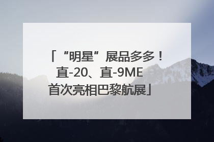 “明星”展品多多！直-20、直-9ME首次亮相巴黎航展