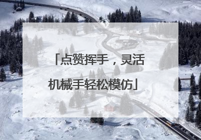 点赞挥手，灵活机械手轻松模仿
