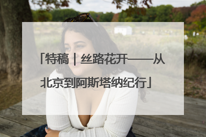 特稿｜丝路花开——从北京到阿斯塔纳纪行
