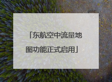 东航空中流量地图功能正式启用