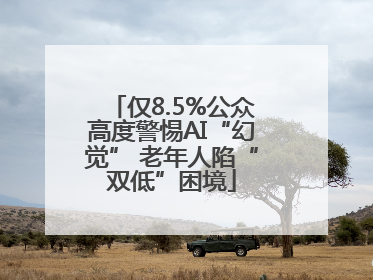 仅8.5%公众高度警惕AI“幻觉” 老年人陷“双低”困境