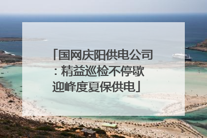 国网庆阳供电公司：精益巡检不停歇 迎峰度夏保供电
