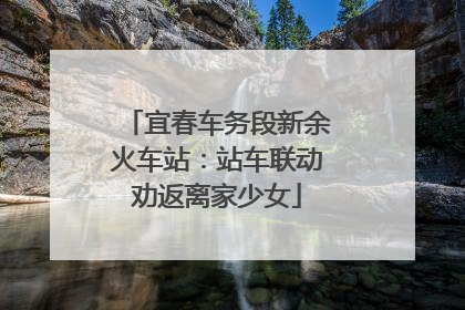 宜春车务段新余火车站：站车联动劝返离家少女