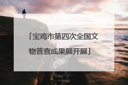 宝鸡市第四次全国文物普查成果展开展