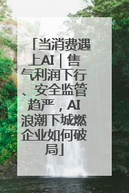 当消费遇上AI｜售气利润下行、安全监管趋严，AI浪潮下城燃企业如何破局