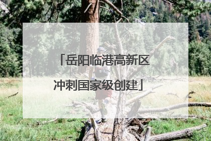 岳阳临港高新区冲刺国家级创建