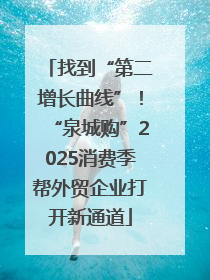 找到“第二增长曲线”！“泉城购”2025消费季帮外贸企业打开新通道