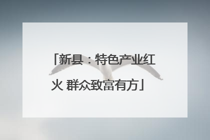 新县：特色产业红火 群众致富有方