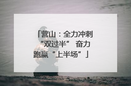 营山：全力冲刺“双过半” 奋力跑赢“上半场”