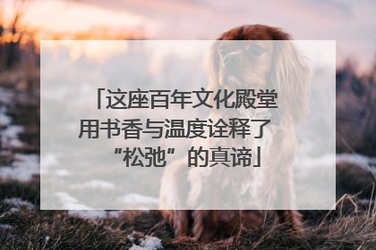 这座百年文化殿堂用书香与温度诠释了“松弛”的真谛