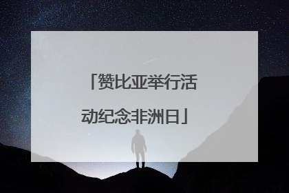 赞比亚举行活动纪念非洲日