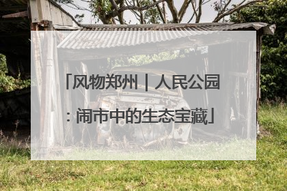 风物郑州｜人民公园：闹市中的生态宝藏