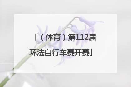 （体育）第112届环法自行车赛开赛