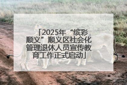 2025年“缤彩顺义”顺义区社会化管理退休人员宣传教育工作正式启动
