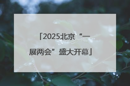 2025北京“一展两会”盛大开幕