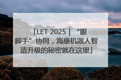 LET 2025｜“眼脚手”协同，海康机器人智造升级的秘密就在这里